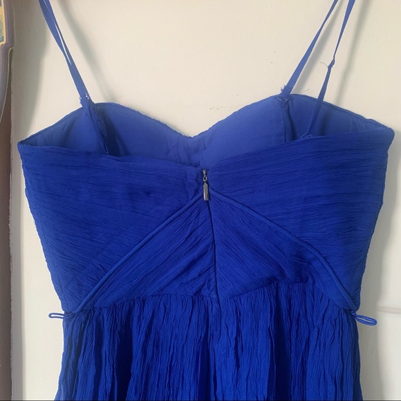 🌟 “MANGO” Party, Red Carpet, Cocktail Dress in Rich Blue Colour - Picture 6 of 12